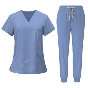 Vura Glow Women's Medical Nurse Uniform Jumpsuit